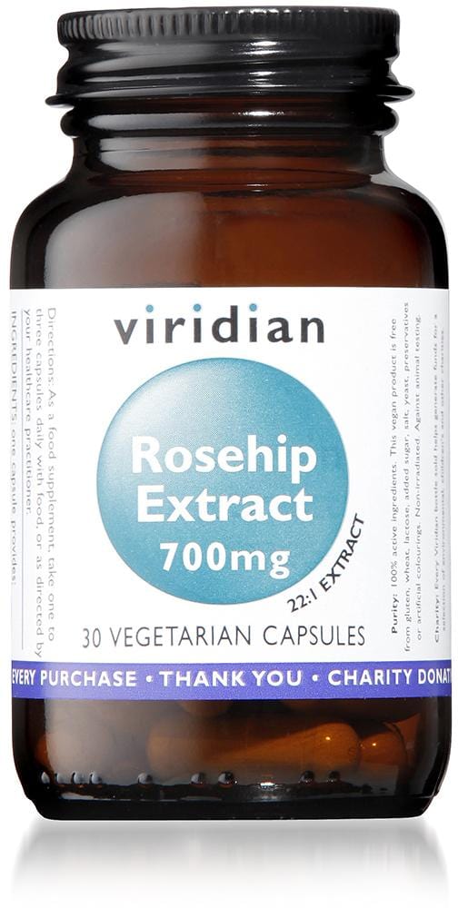 Viridian Rosehip Extract, 30 Capsules
