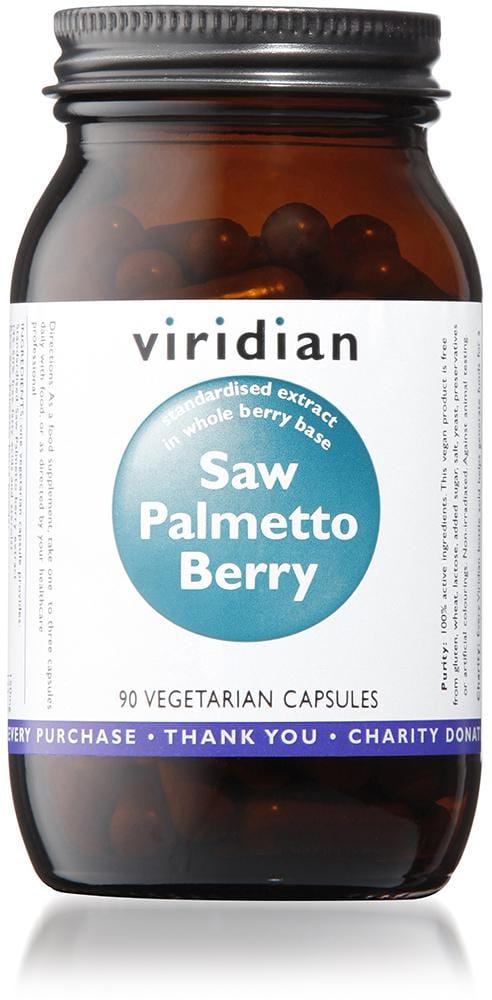 Viridian Saw Palmetto Berry Extract, 90 VCapsules