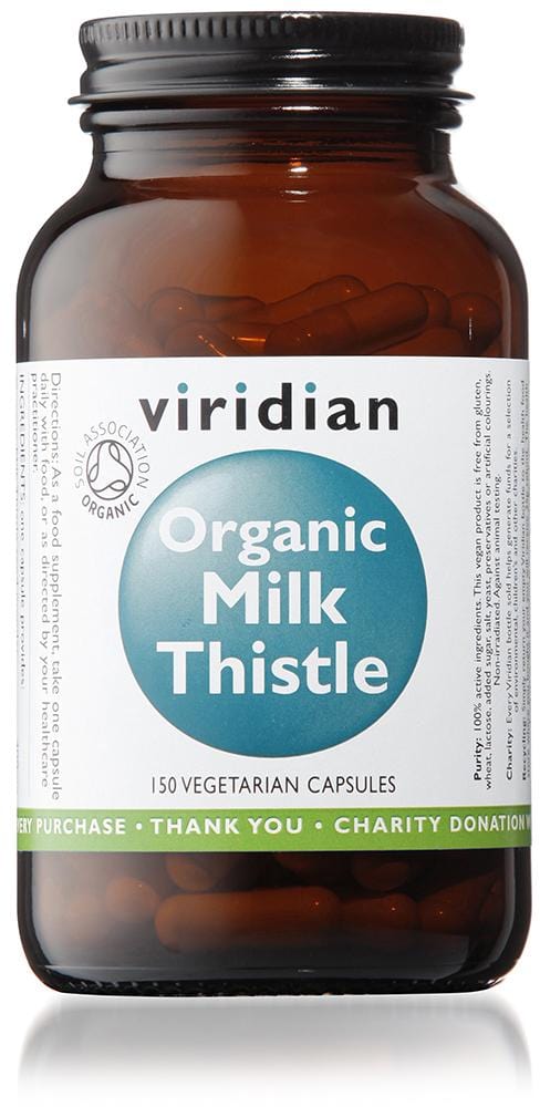 Viridian Organic Milk Thistle, 150 Capsules