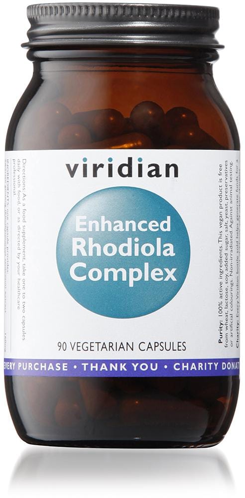 Viridian Enhanced Rhodiola Complex,  90 VCapsules
