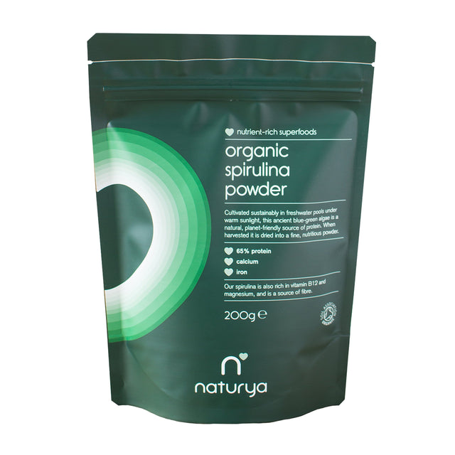 Natuyra Organic Spirulina Powder, 200gr