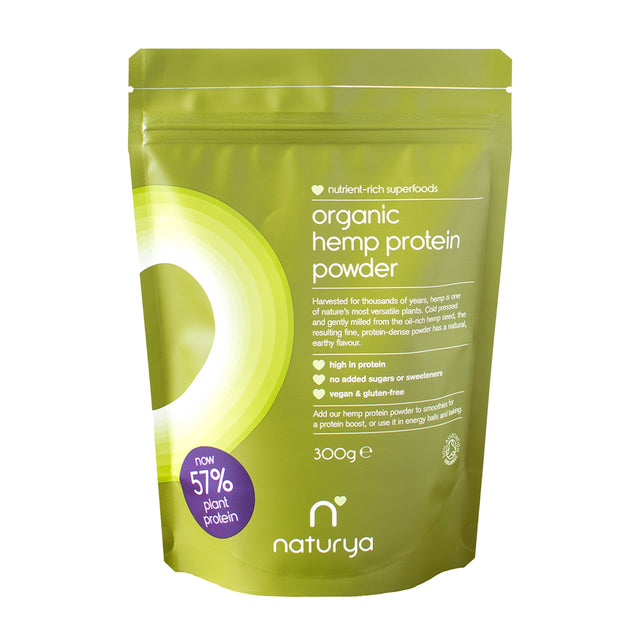 Natuyra Organic Hemp Protein Powder, 300gr