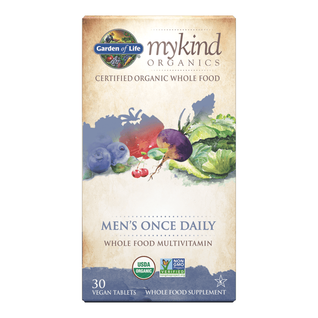 Garden Of Life mykind Organic Men's Daily, 30 Capsules