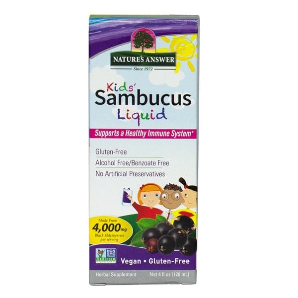 Natures Answer Sambucus Kids Formula, 120ml
