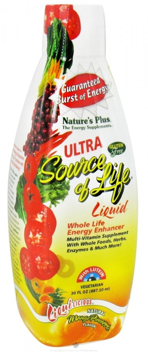 Nature's Plus Ultra Source of Life with Lutein, 887ml