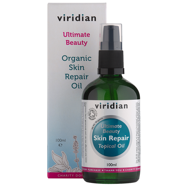 Viridian Ultimate Beauty Organic Skin Repair Oil, 100ml