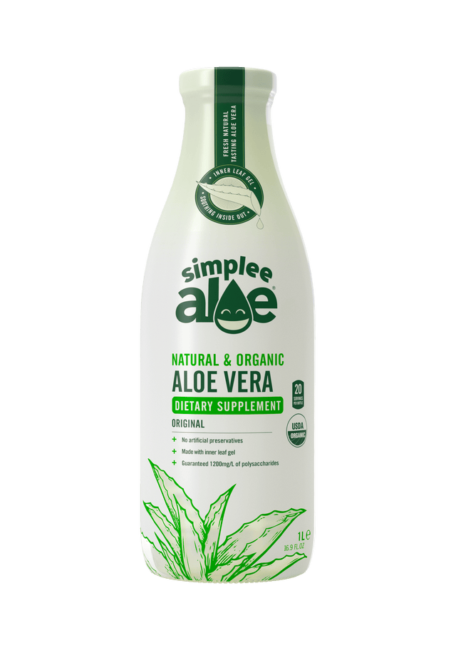 Simplee Aloe Vera Organic Juice, 1Ltr