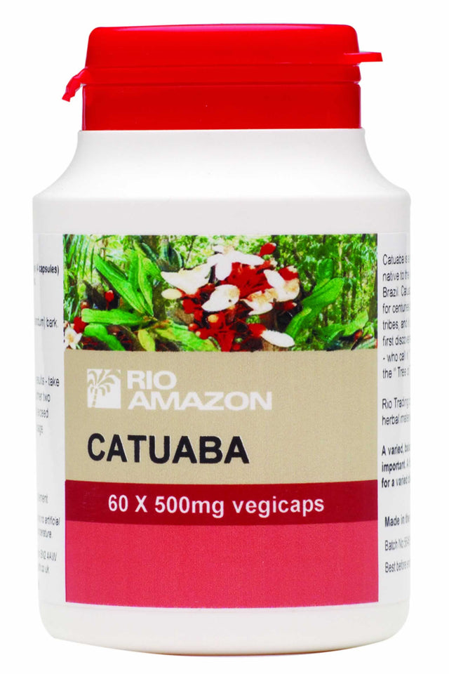Rio Amazon Catuaba, 500mg, 60 Capsules
