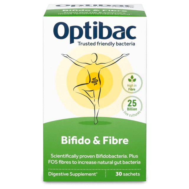 Optibac Probiotics Bifido & Fibre, 30 Sachets