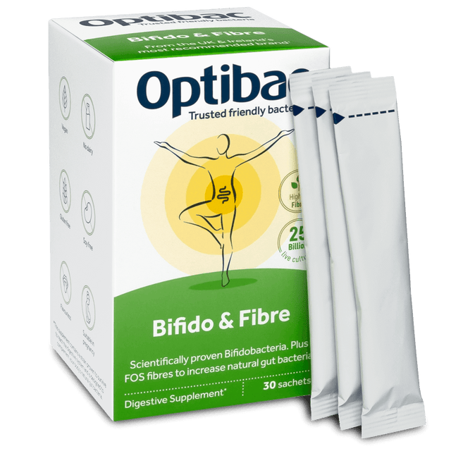 Optibac Probiotics Bifido & Fibre, 30 Sachets