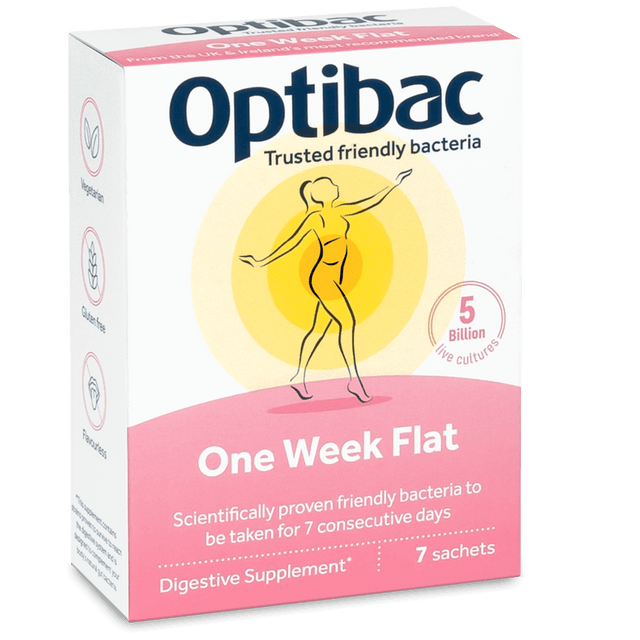 Optibac Probiotics One Week Flat, 7 Sachets