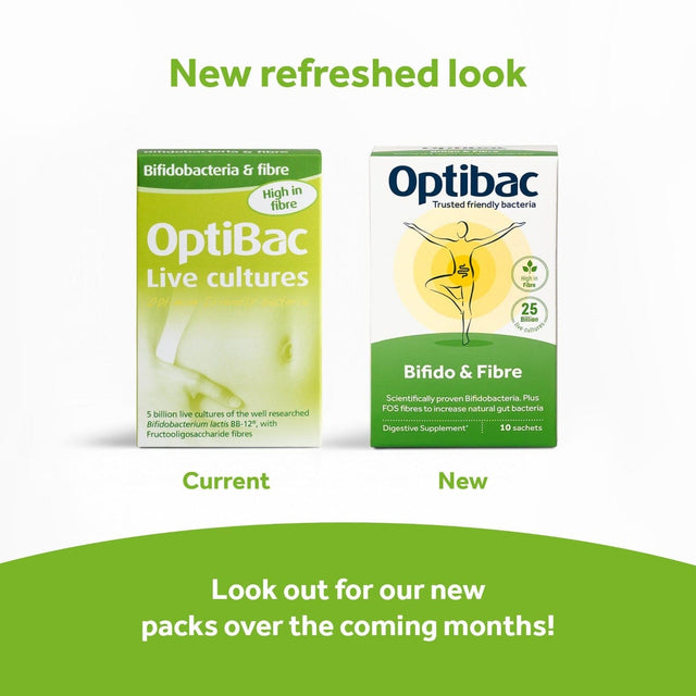 Optibac Probiotics Bifido & Fibre, 30 Sachets