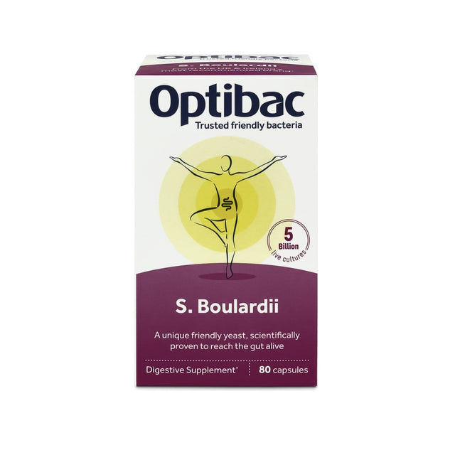 Optibac Probiotics S.Boulardii, 80 Capsules