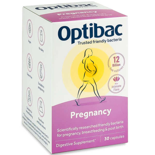 OptiBac Probiotics For Pregnancy, 30 Capsules