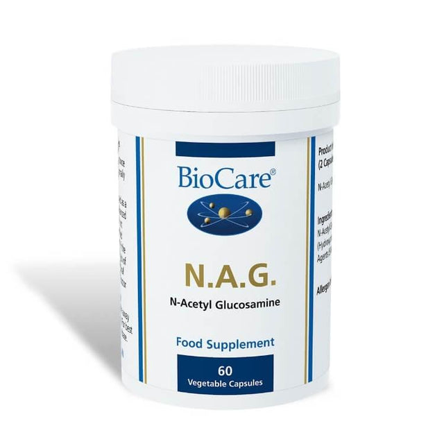 BioCare N.A.G (N-Acetyl Glucosamine), 60 VCapsules