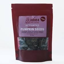 2Die4 Organic Activated Pumpkin Seeds, 100g