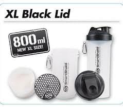 Smartshake Black Lid, 800ml