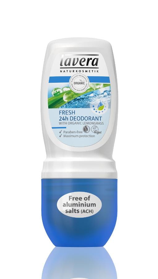 Lavera Roll On Deodorant, Fresh, 50ml