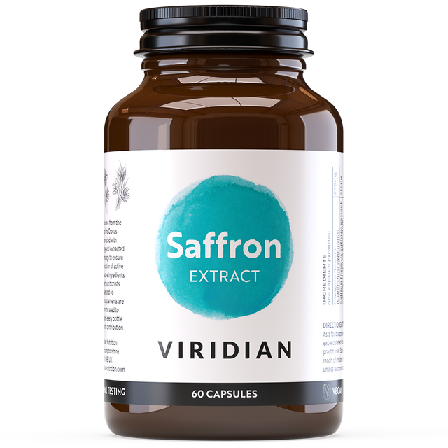 Viridian Saffron Extract with Marigold, 60 VCapsules