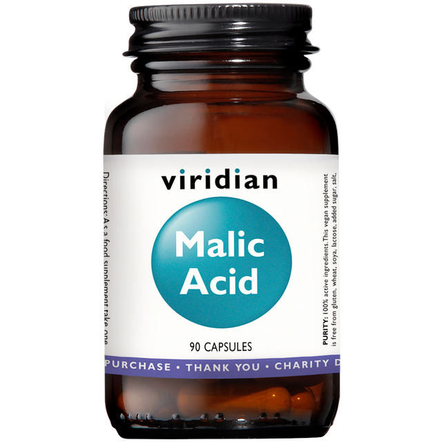 Viridian Malic Acid, 500mg, 90 VCapsules