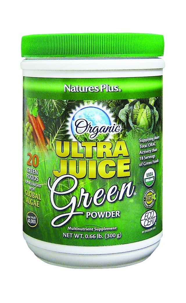 Nature's Plus Ultra Juice Organic Green Drink, 300gr