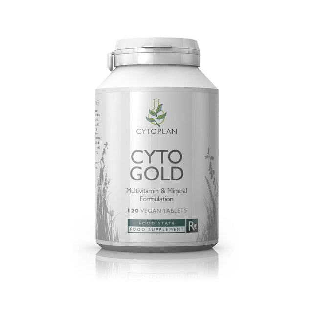 Cytoplan Cyto Gold - MVM Formula + Calcium & Magnesium, 120 Tablets