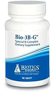 Biotics Research Bio-3B-G, 180 Tablets