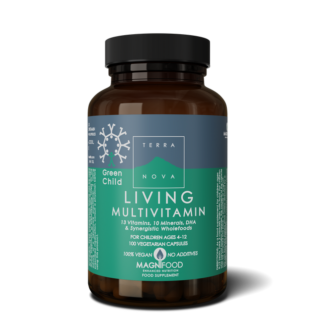 Terranova Living Multivitamin Child, 100 VCapsules