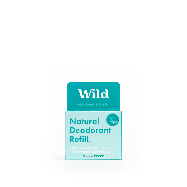 Wild Fresh Cotton & Sea Salt Deo Refill,  43gr