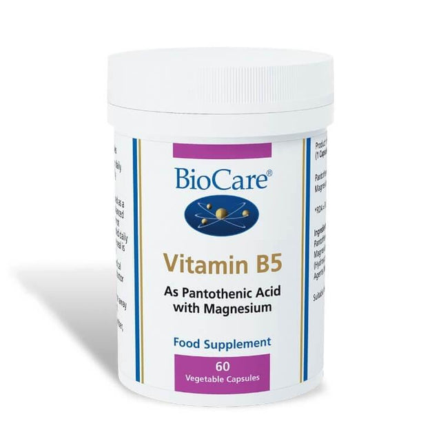 BioCare Vitamin B5, 60 VCapsules