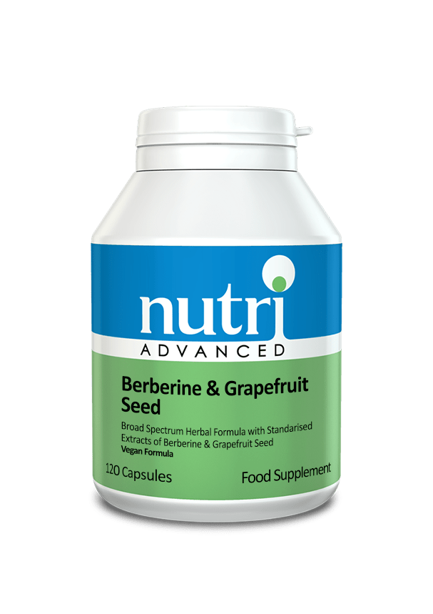 Nutri Advanced Berberine & Grapefruit Seed, 120 Capsules