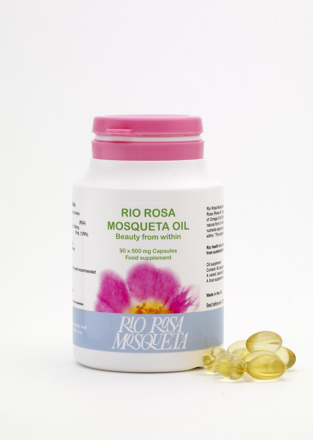 Rio Rosa Mosqueta Oil Capsules, 500mg, 90Caps