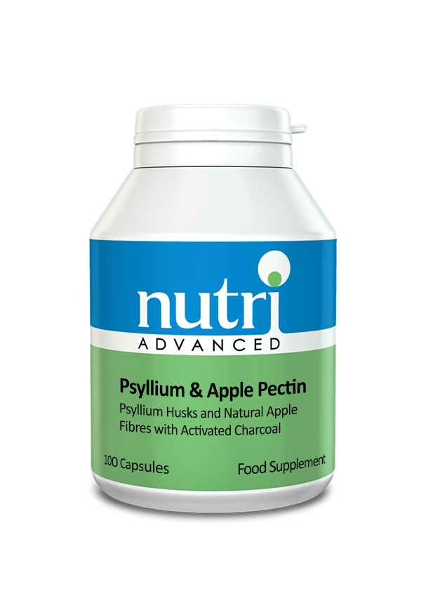 Nutri Advanced Psyllium & Apple Pectin, 100 Capsules