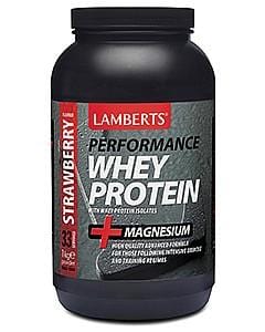 Lamberts Whey Protein, Strawberry, 1Kg