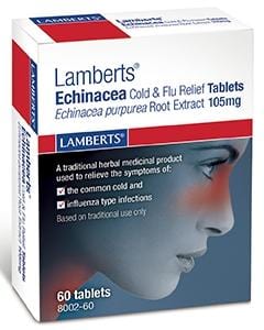 Lamberts Echinacea, 105mg, 60Tabs