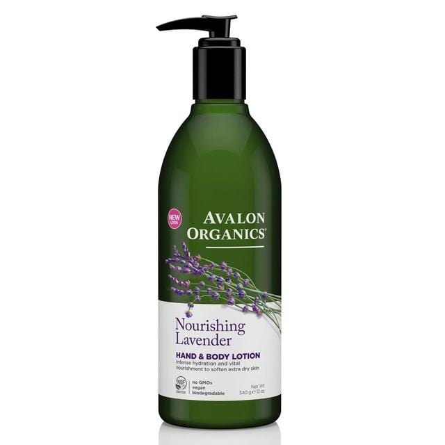 Avalon Organics Lavender Hand & Body Lotion, 350ml