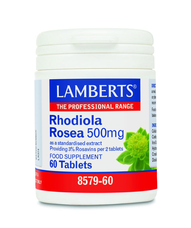 Lamberts Rhodiola Rosea, 500mg, 60 Tablets