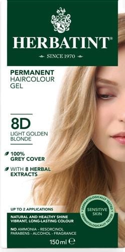 Herbatint Hair Colour Light Golden Blonde, 130ml