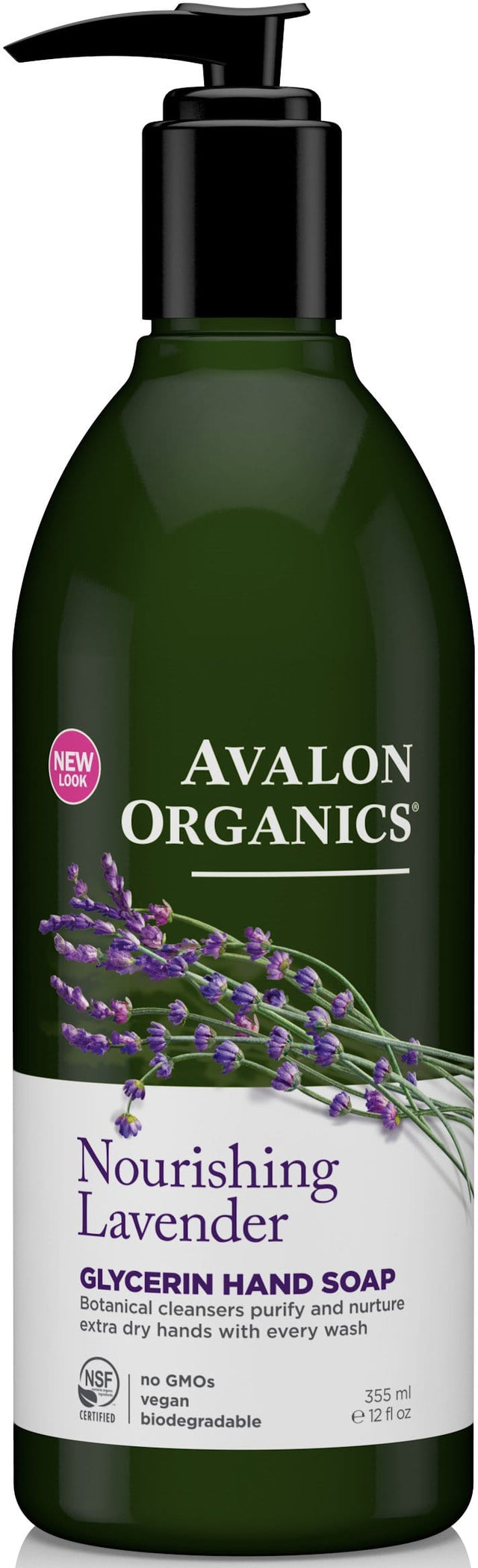 Avalon Organics Lavender Glycerine Hand Soap, 350ml