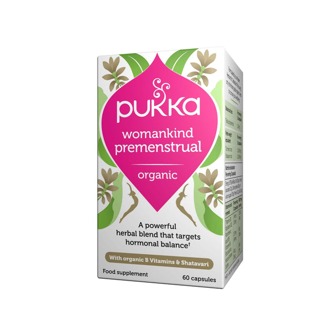 Pukka Womankind Premenstrual, 60 Capsules
