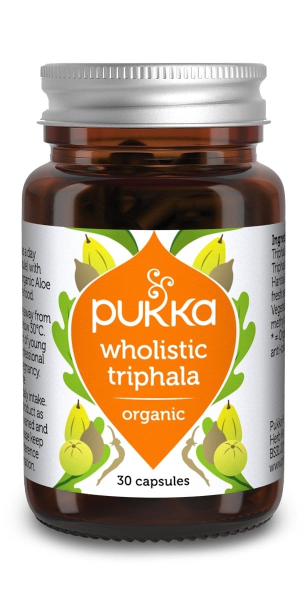 Pukka Wholistic Triphala, 30 Capsules