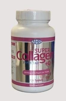 AHS Super Collagen + C Tablets, 120 Tablets