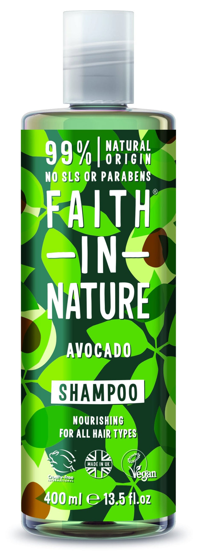 Faith in Nature Avocado Shampoo, 400ml