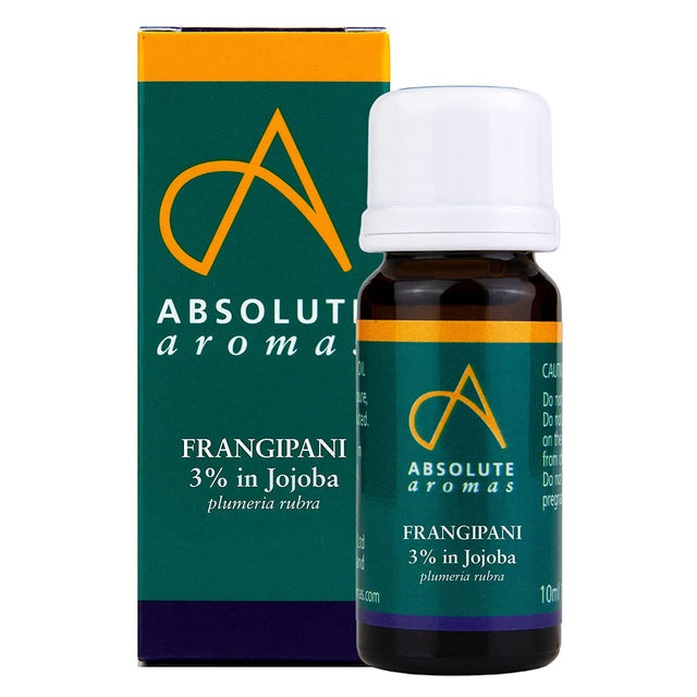 Absolute Aromas Frangipani 3% in Jojoba Oil, 10ml