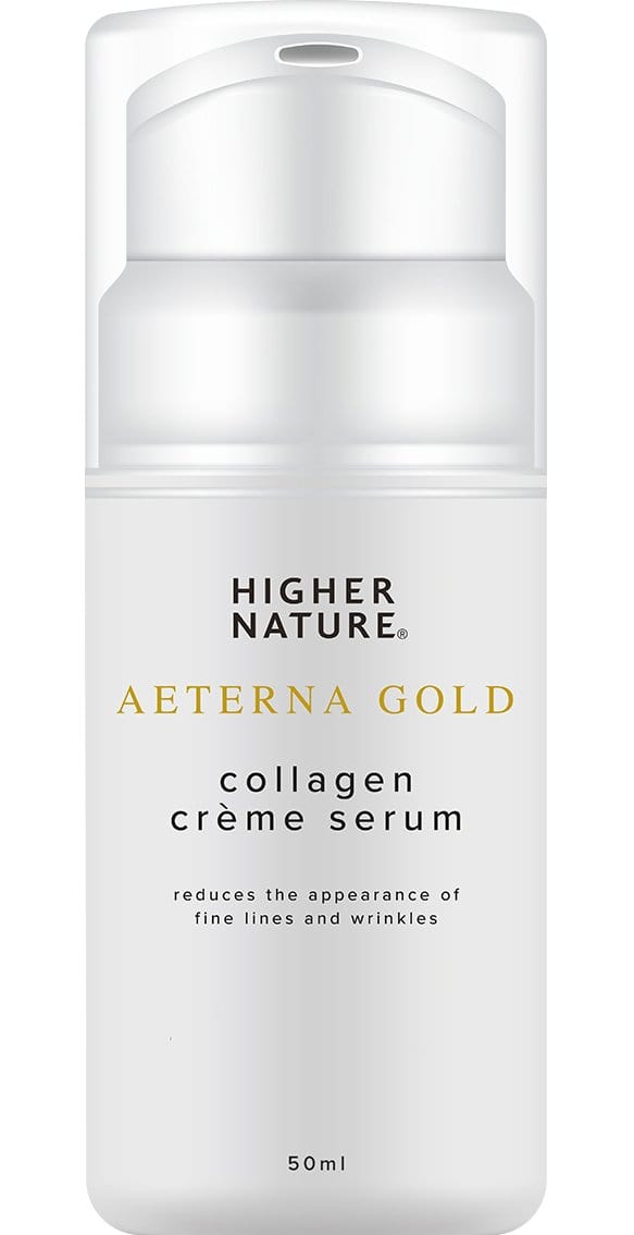 Higher Nature Aeterna Gold Collagen Creme Serum, 50ml