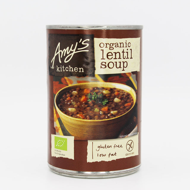 Amys Kitchen Organic Lentil Soup,  411gr