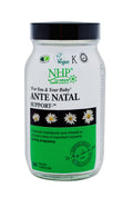NHP Ante Natal Support 60 capsules bottle showing the multivitamin supplement for healthy pregnancy