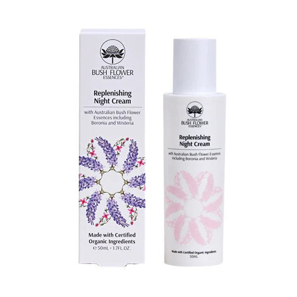 Australian Bush Flower Replenishing Night Cream, 50ml