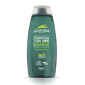 Lush bottle of Australian Tea Tree Purifying Deep Cleansing Shampoo with green accents