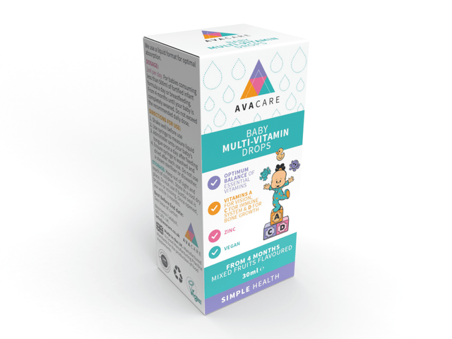 Avacare Baby Multi Vitamin Drops, 30ml